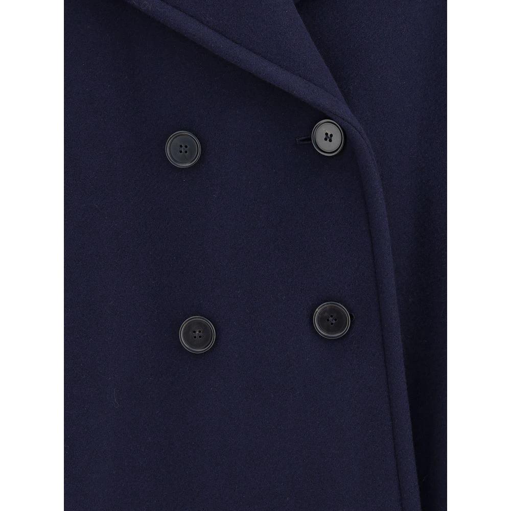 Chloé Blue Wool Coat by Chloé