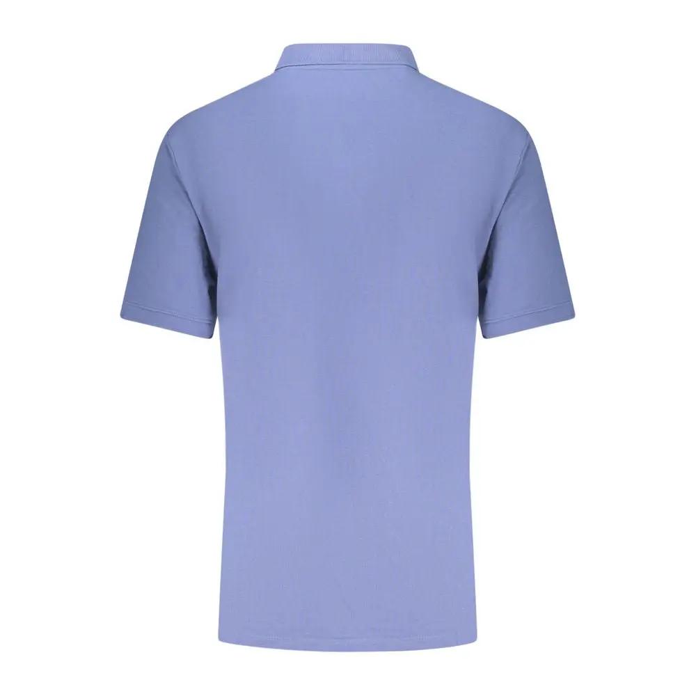 Timberland Blue Cotton Men Polo by Timberland