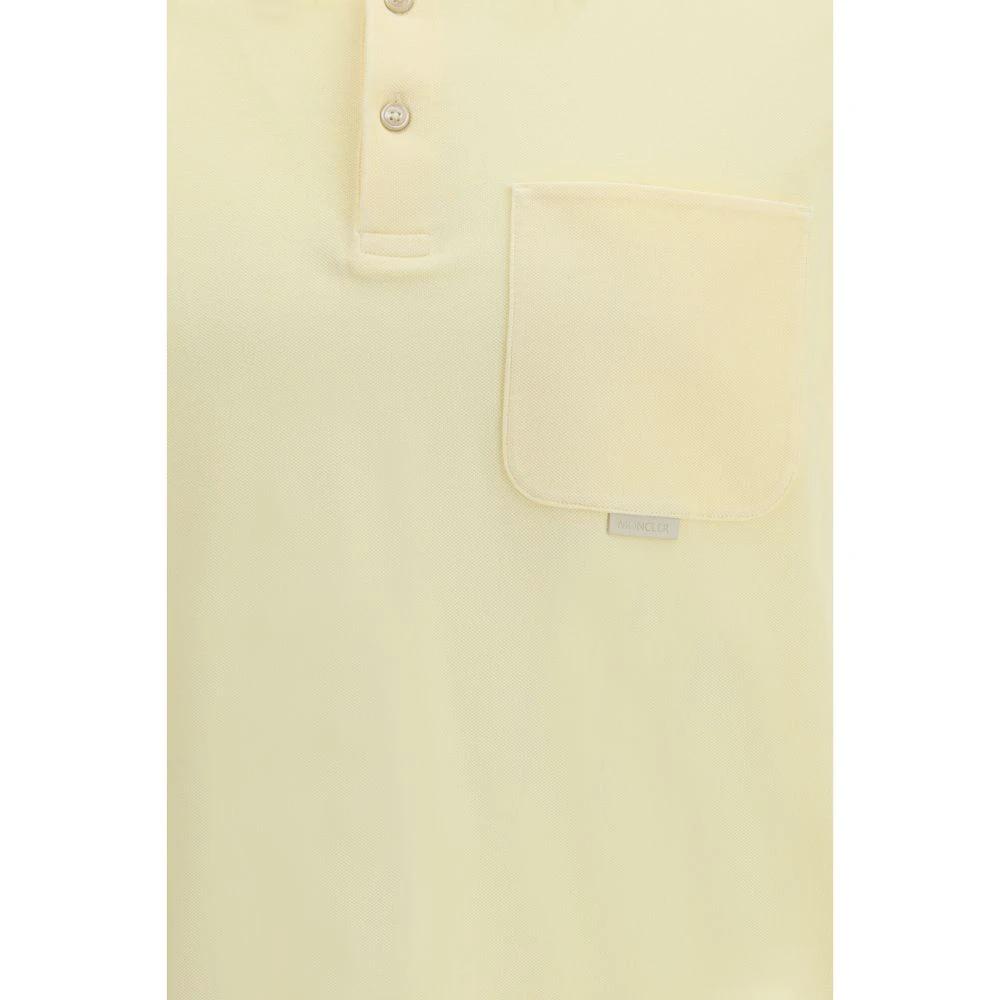 Moncler Bicolor Cotton Polo Shirt by Moncler