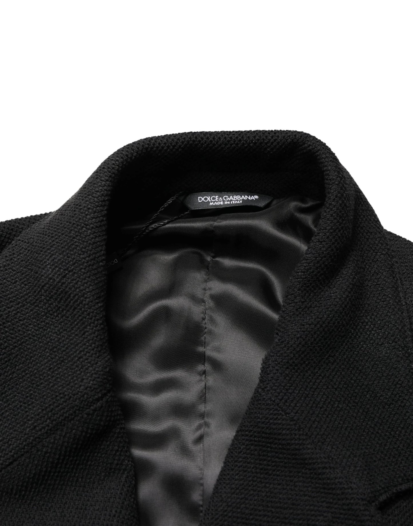 Dolce & Gabbana Black Double Breasted 2 Buttons Suit Jacket by Dolce & Gabbana