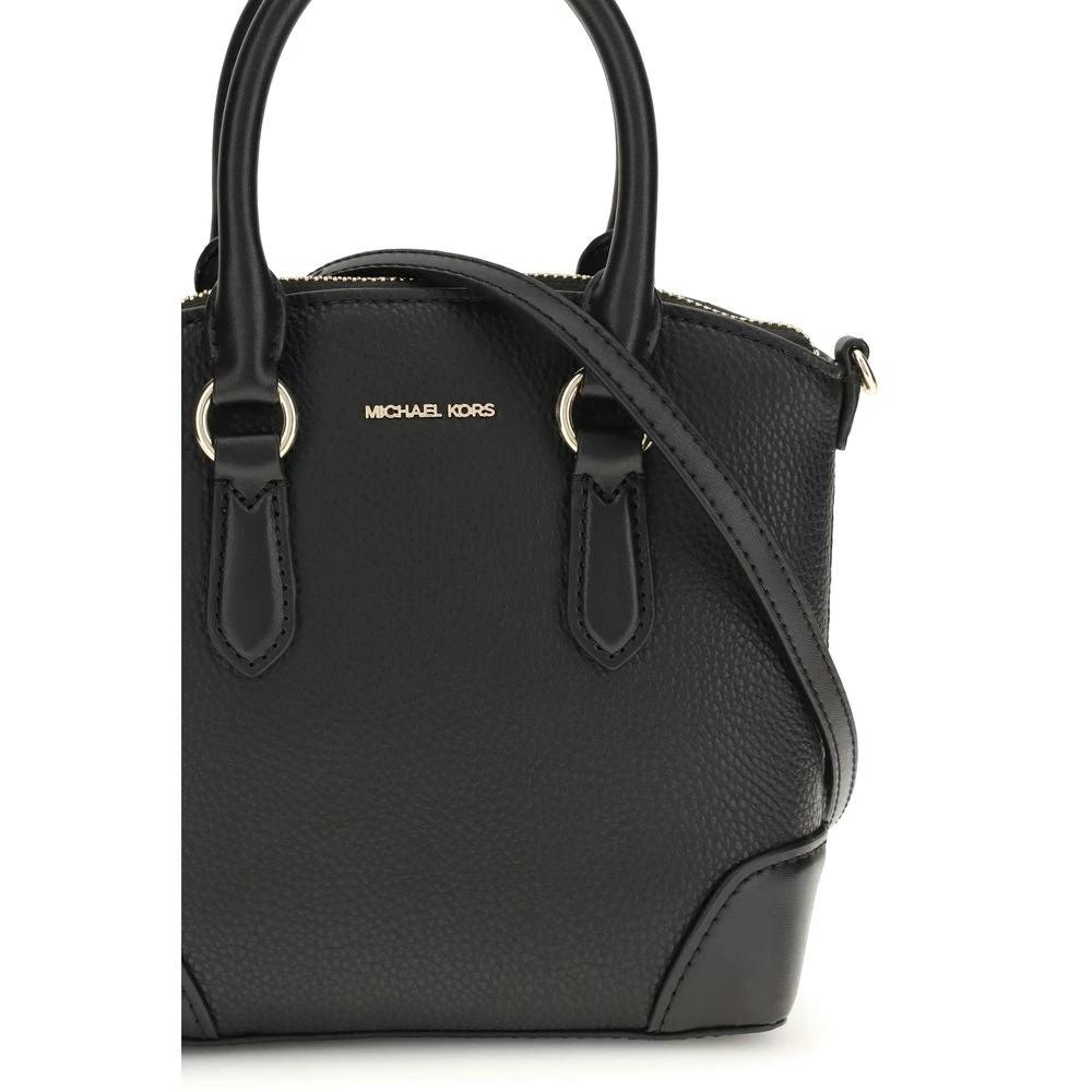 Michael Kors Black Calf Leather Bos Taurus Handbag by Michael Kors