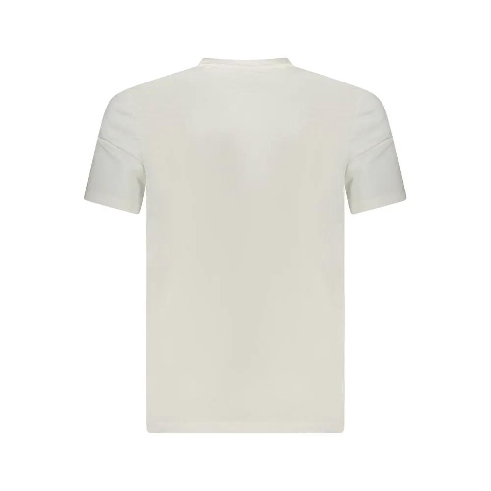 Guess Jeans White Cotton Men T-Shirt by Guess Jeans