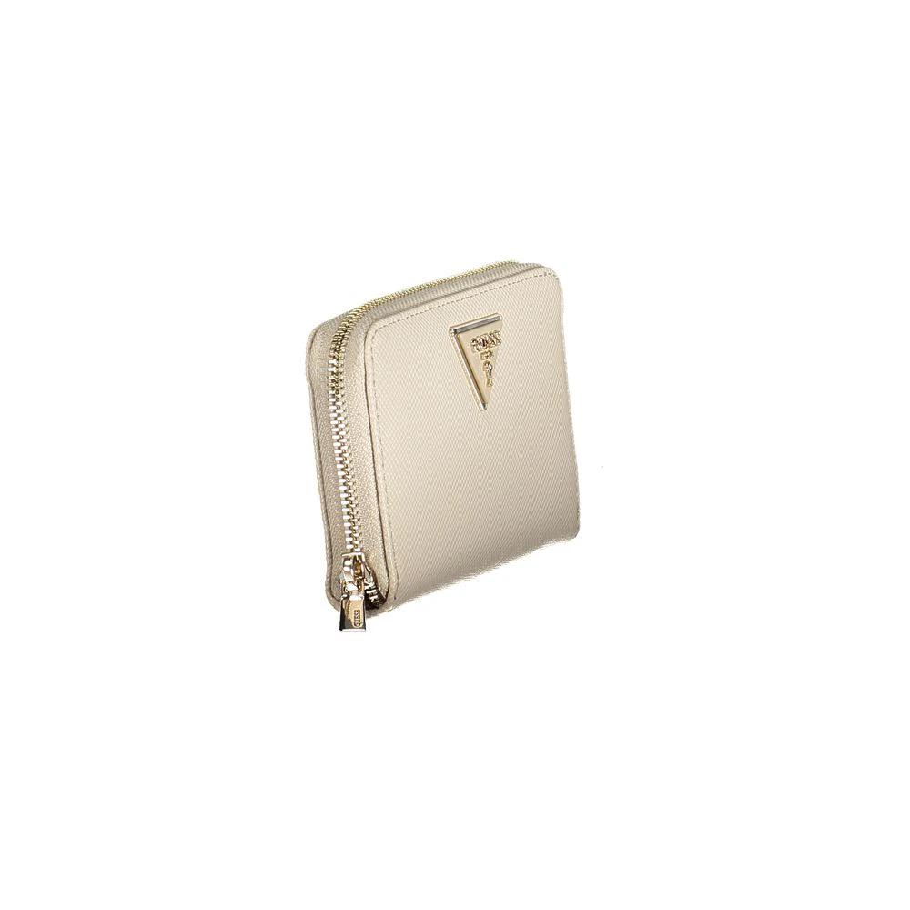Guess Jeans Beige Polyurethane Women Wallet by Guess Jeans
