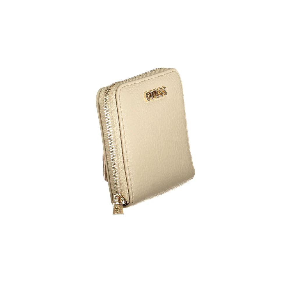 Guess Jeans Beige Polyurethane Women Wallet by Guess Jeans