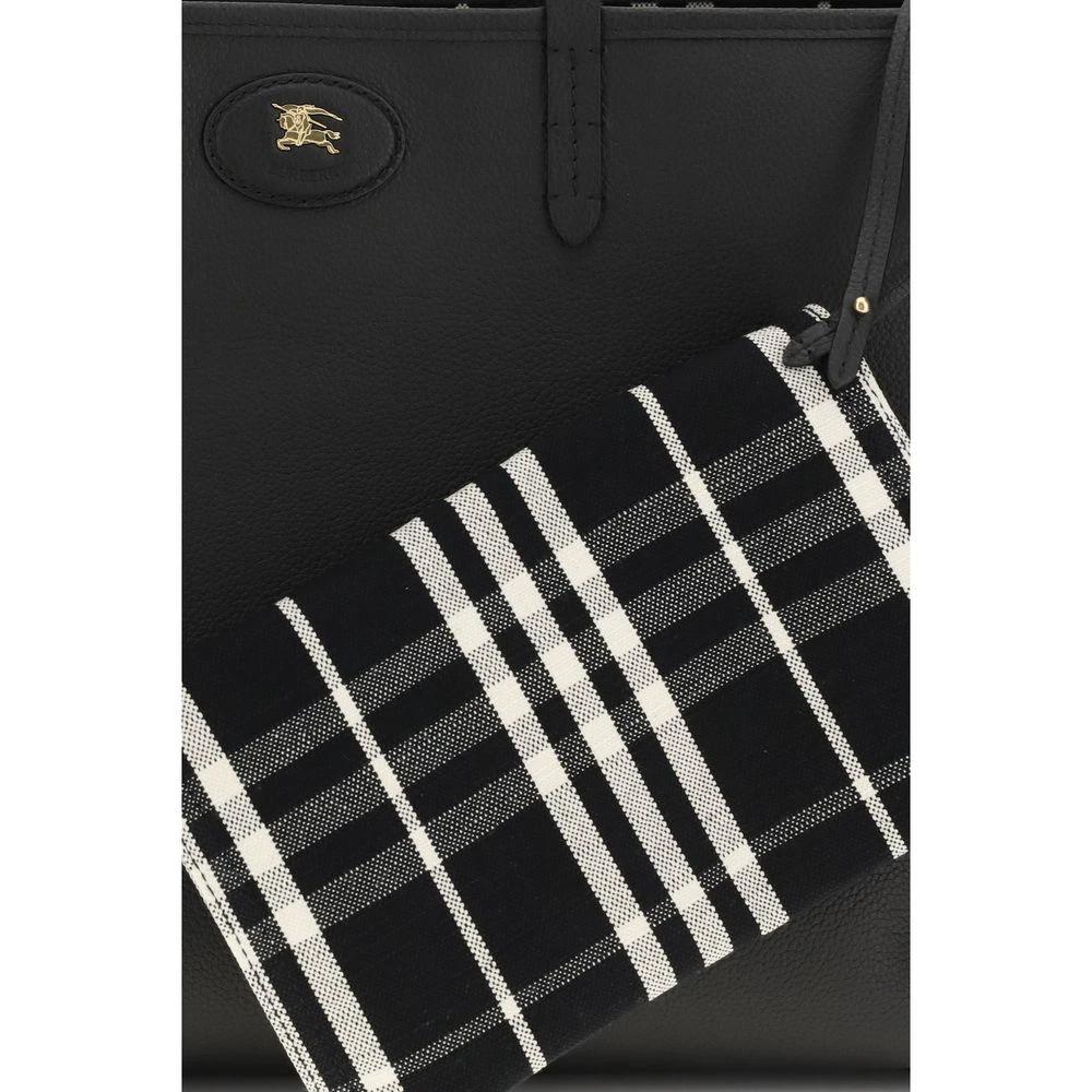 Burberry Black Calf Leather Bos Taurus Shoulder Bag by Burberry