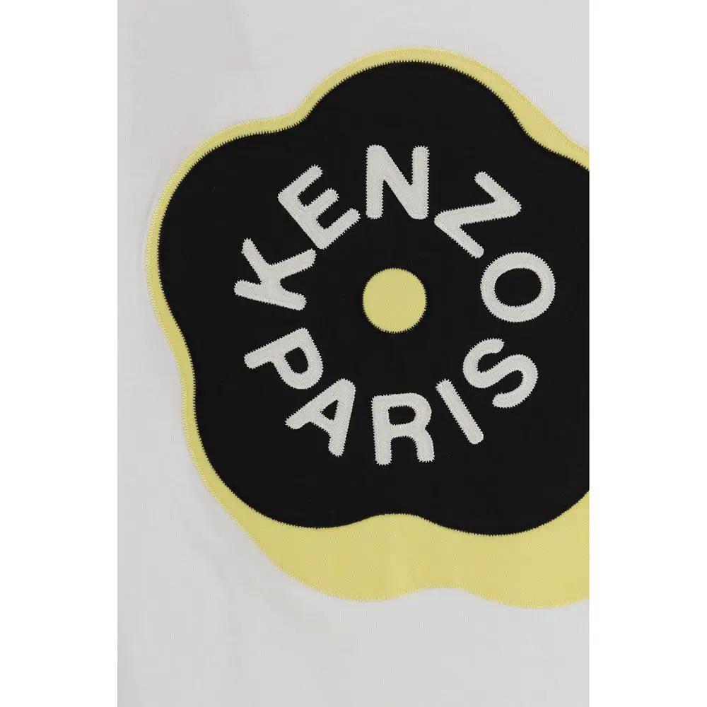 Kenzo White Cotton T-Shirt by Kenzo