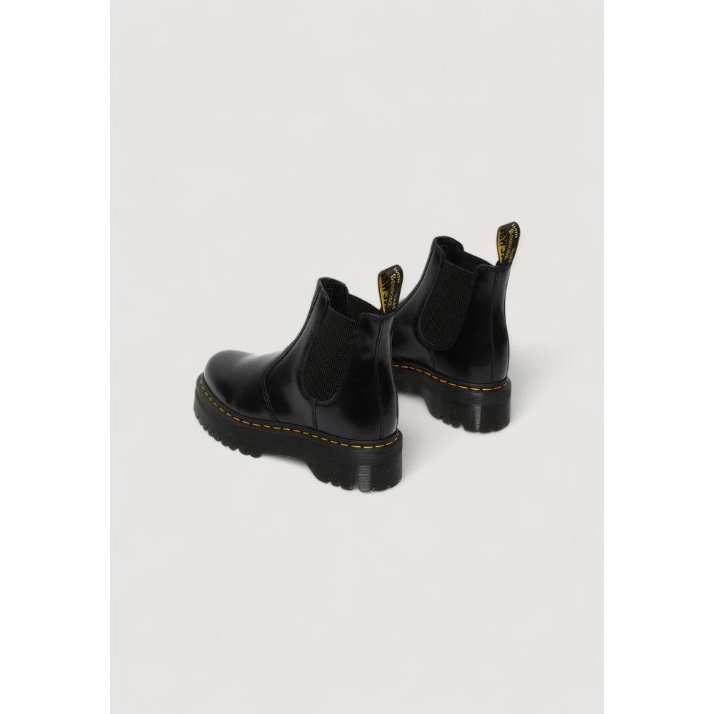 Dr. Martens Black Leather Ankle Boots by Dr. Martens