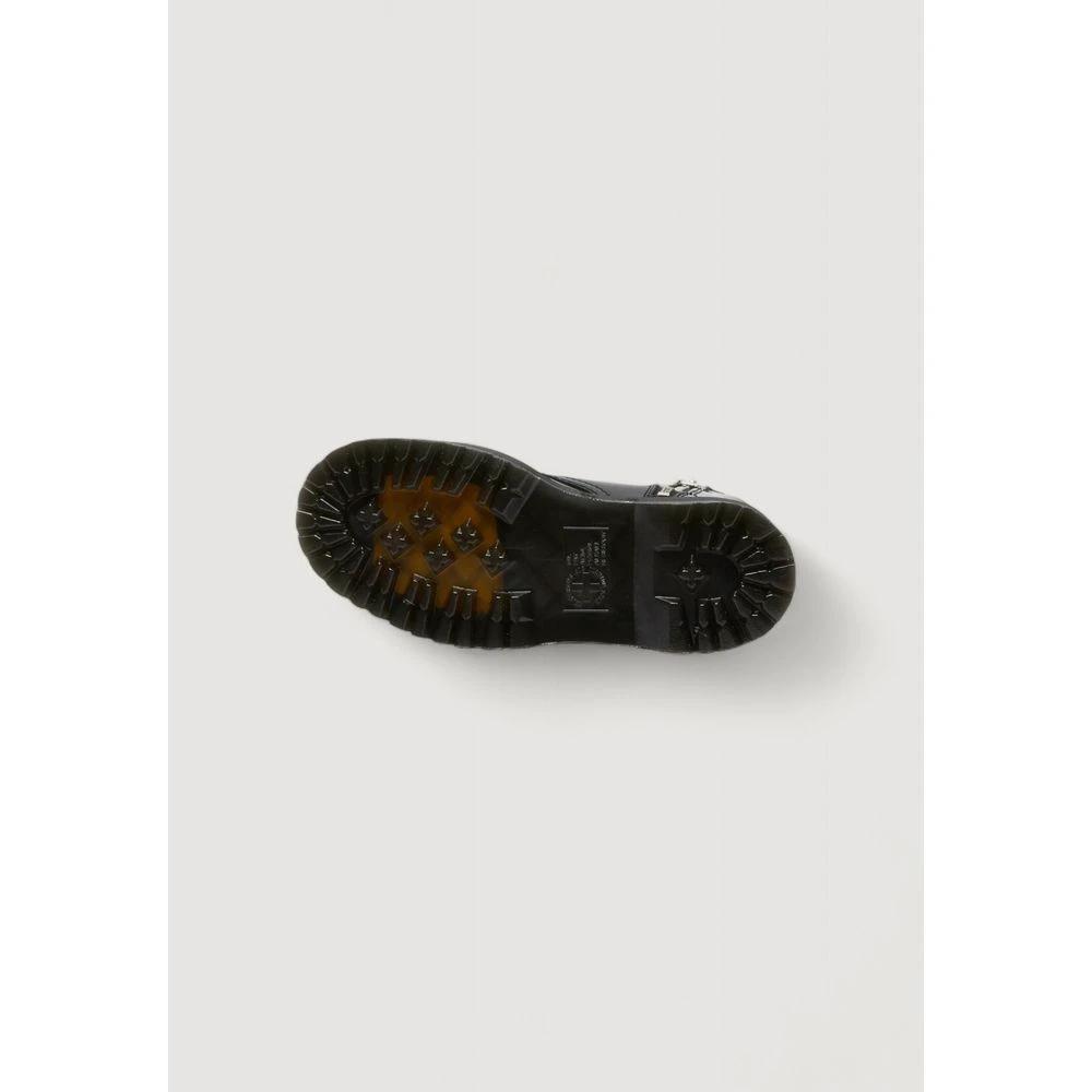 Dr. Martens Black Leather Lace-Up Boots