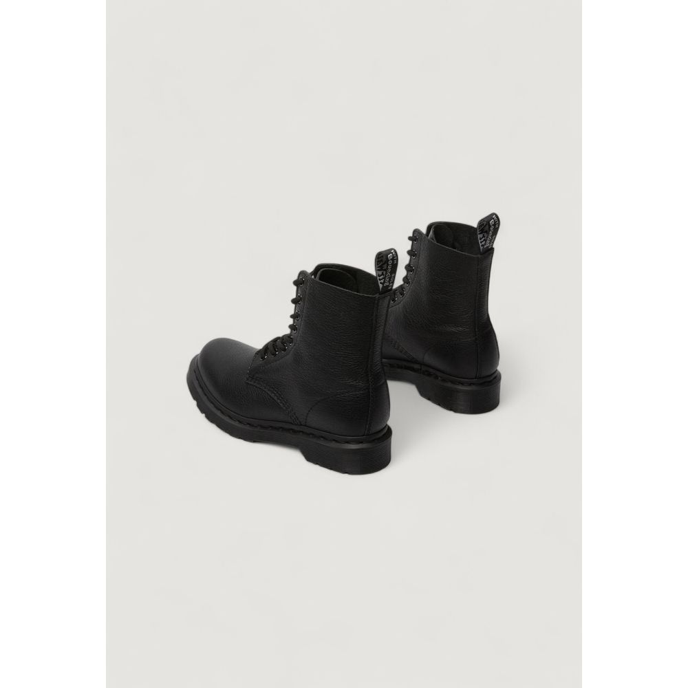 Dr. Martens Black Leather Lace-Up Boots