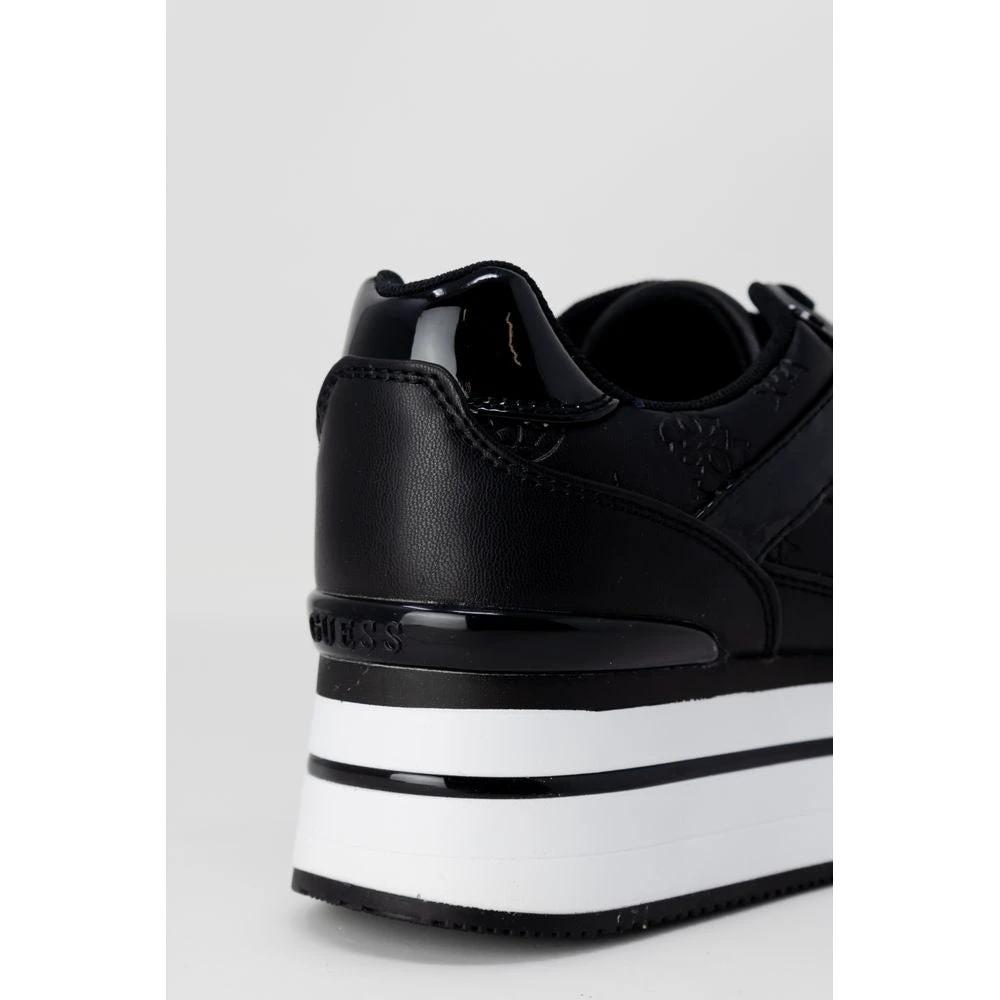 Guess Black Polyethylene Platform Sneakers by Guess