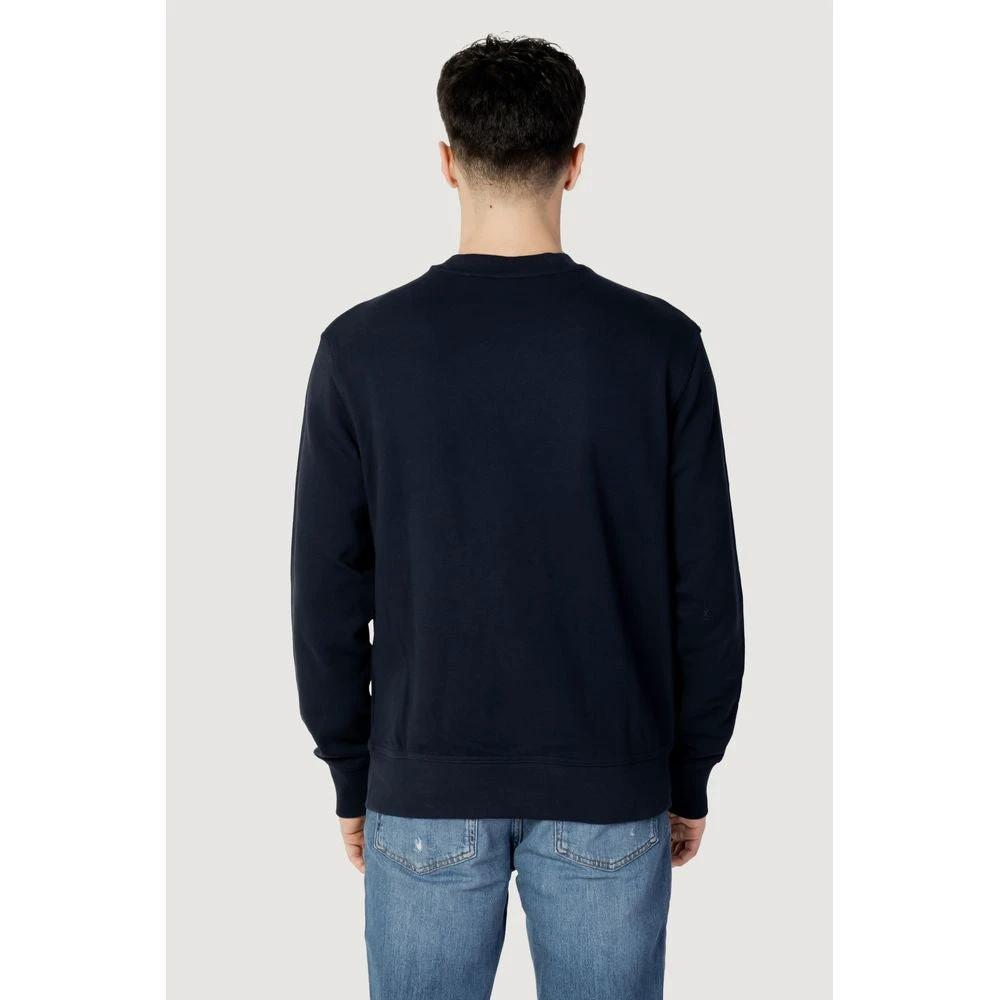 Hugo Boss Blue Cotton Sweatshirt by Hugo Boss