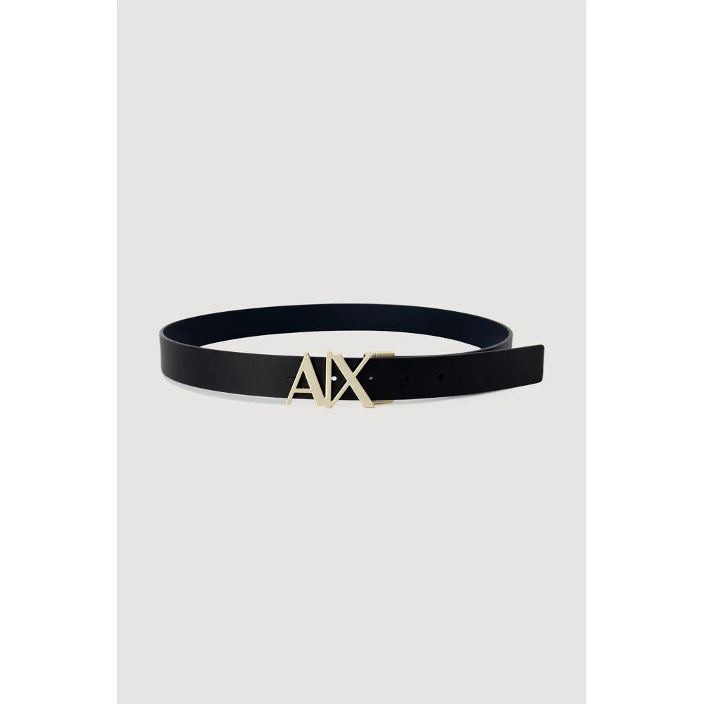 Armani Exchange Blue Leather Regular Belt by Armani Exchange