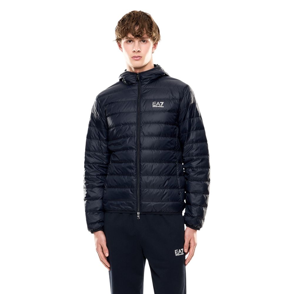 Doudoune EA7 Emporio Armani homme 8NPB24 en polyamide bleu – EA-14718400010