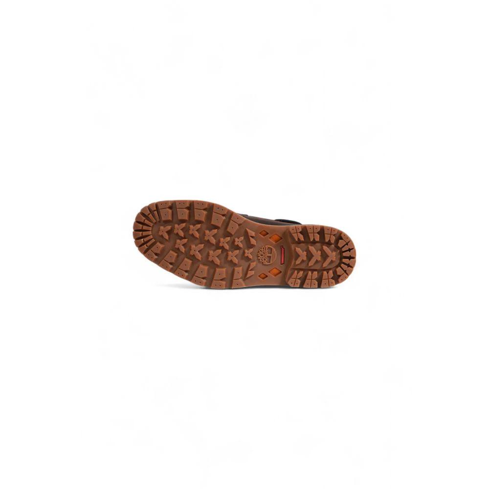 Timberland Brown Bio Based Fabric Lace-Up Boots by Timberland