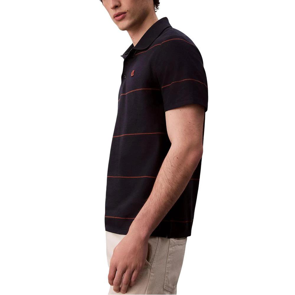 Calvin Klein Jeans Blue Cotton Polo Shirt by Calvin Klein Jeans