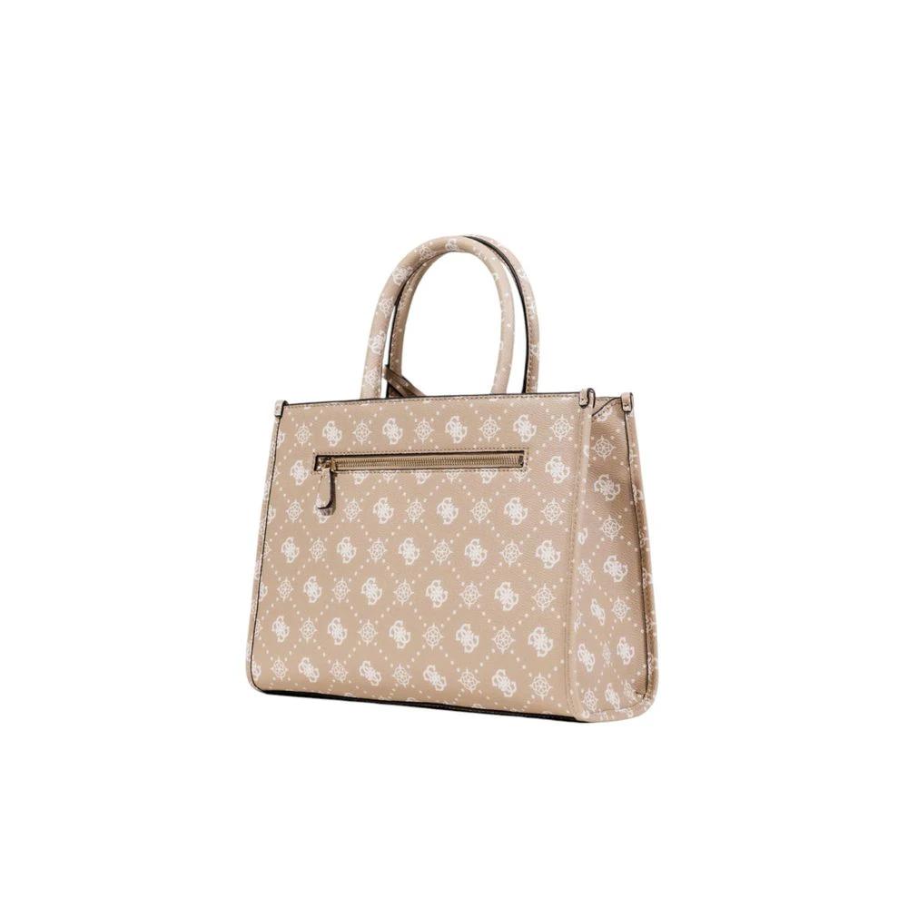 Guess Beige Polyethylene Handbag by Guess