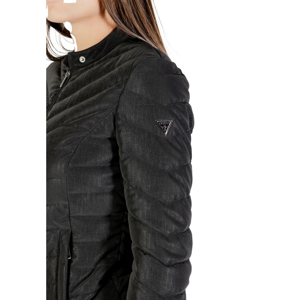 Guess Black Polyethylene Coat