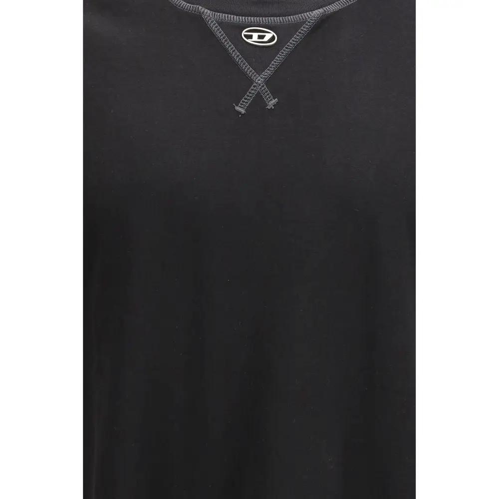 Diesel Black Cotton Sportswear by Diesel