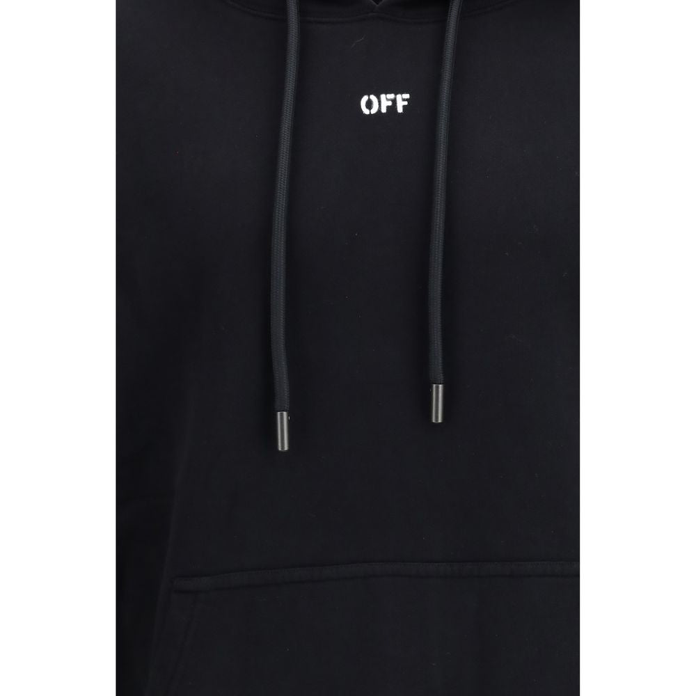 Sweat à capuche Off-White homme Chain Araldic Arrow Skate en coton noir – OF-44MBB085S26F0050010001