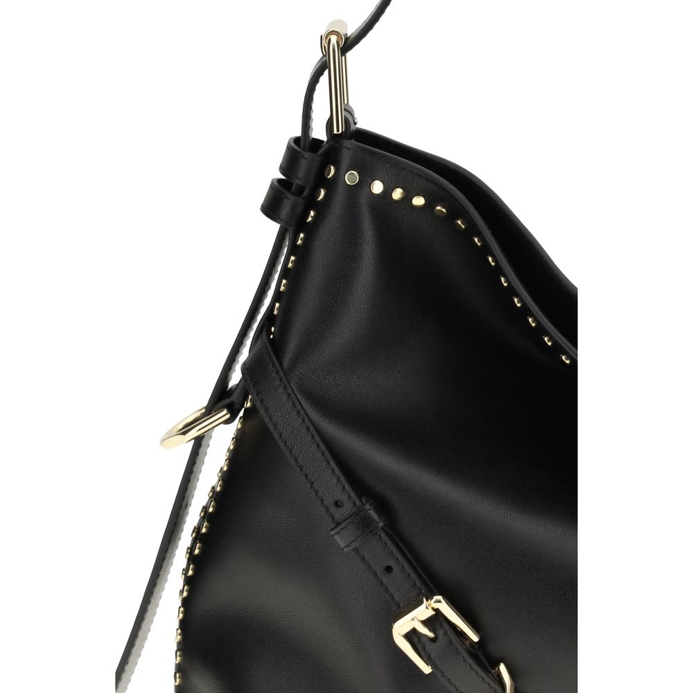 Givenchy Black Calf Leather Bos Taurus Shoulder Bag by Givenchy