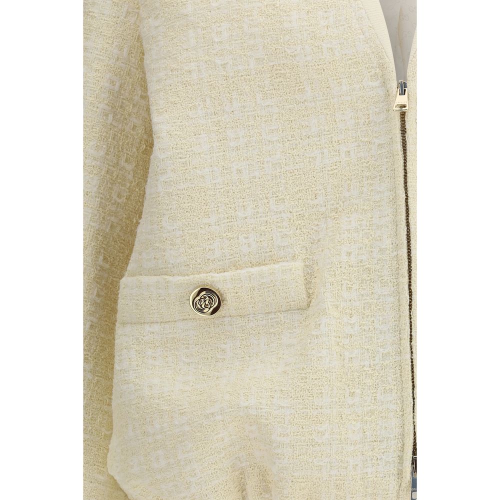 Veste en tweed Gucci en coton beige – GU-851888ZAUB69777