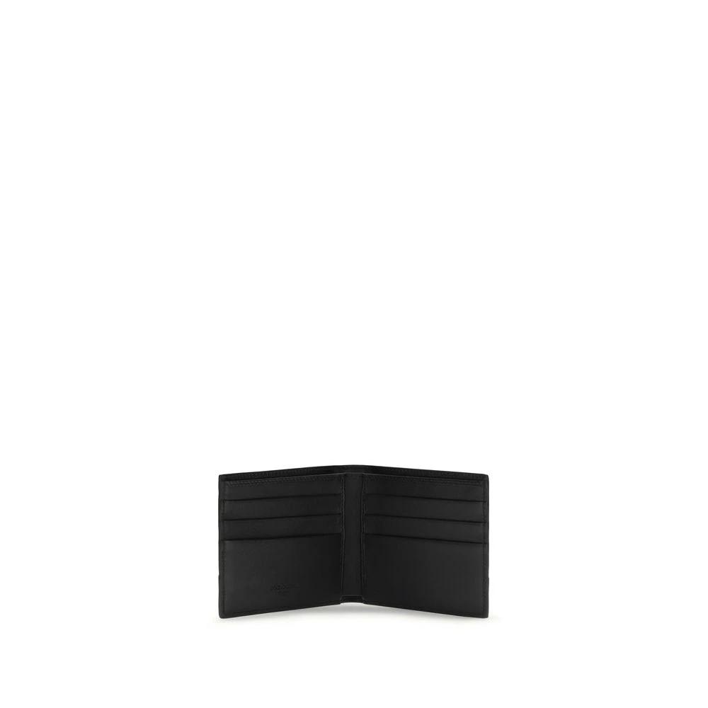 Dolce & Gabbana Black Calf Leather Bos Taurus Wallet by Dolce & Gabbana
