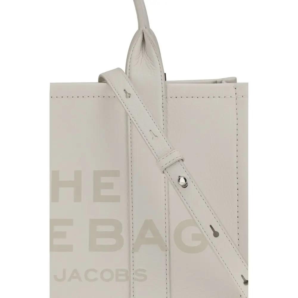 Marc Jacobs White Calf Leather Bos Taurus Handbag by Marc Jacobs