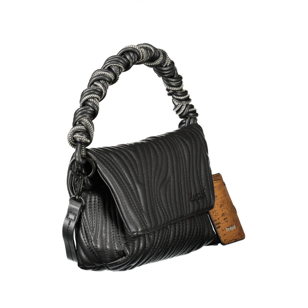 Sac à main Desigual femme Helium Trokel en polyuréthane noir – DE-43324