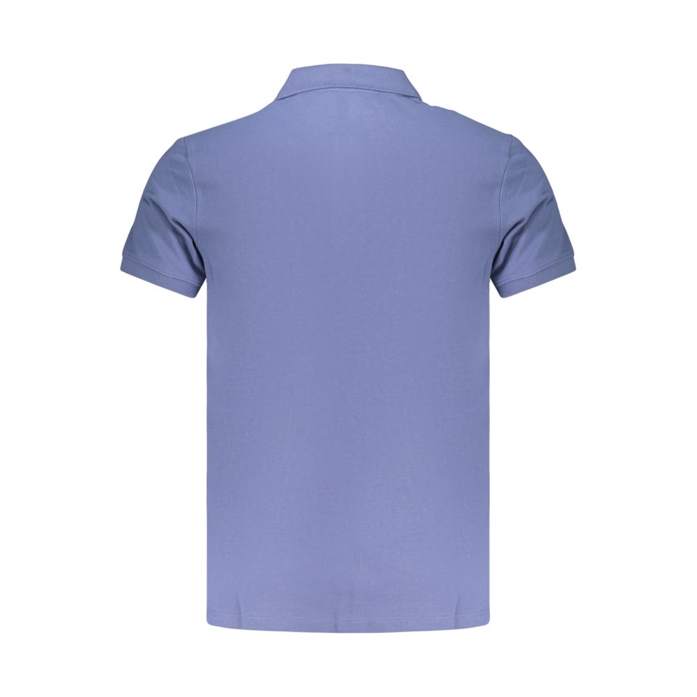Timberland Blue Cotton Men Polo by Timberland