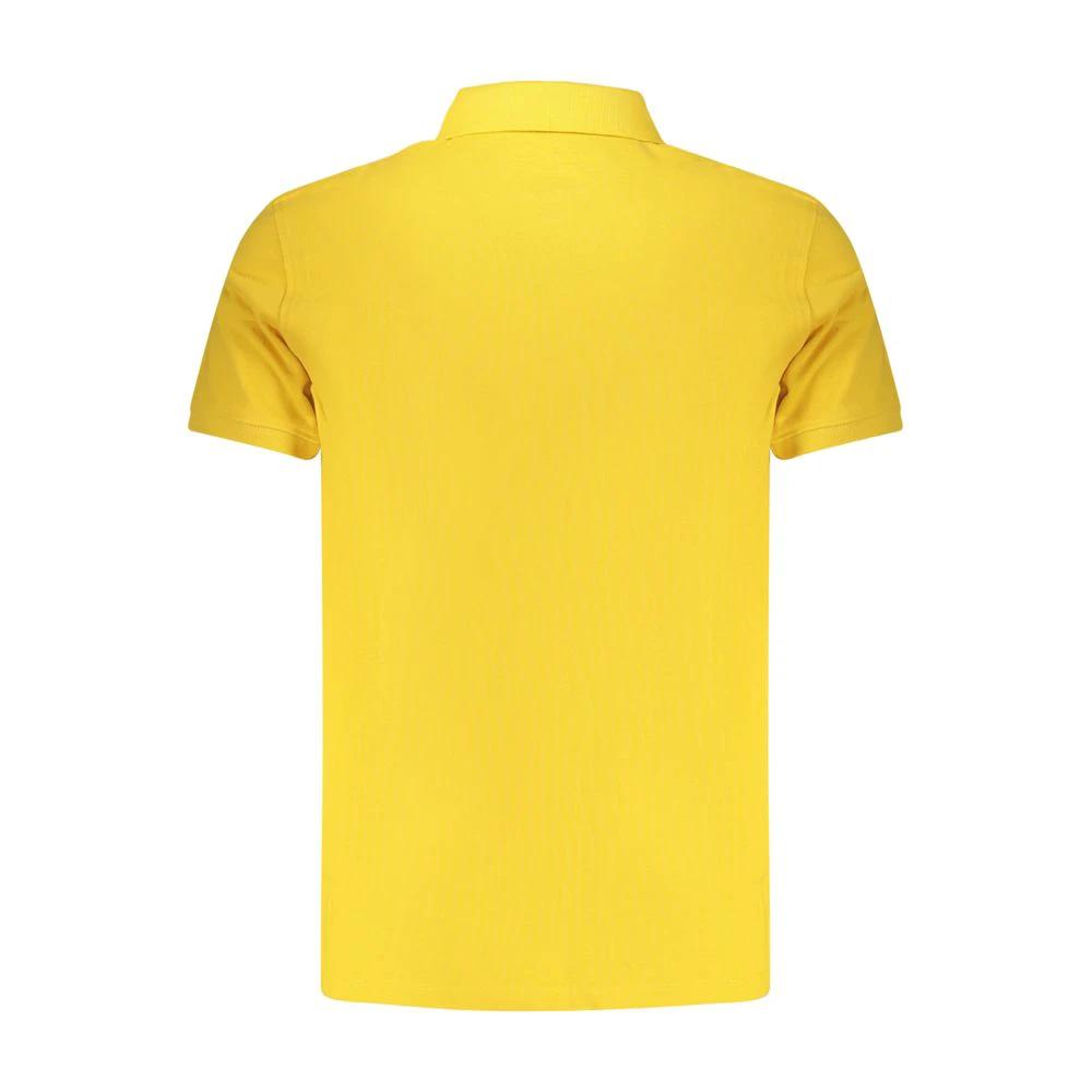 Timberland Yellow Cotton Men Polo Shirt by Timberland
