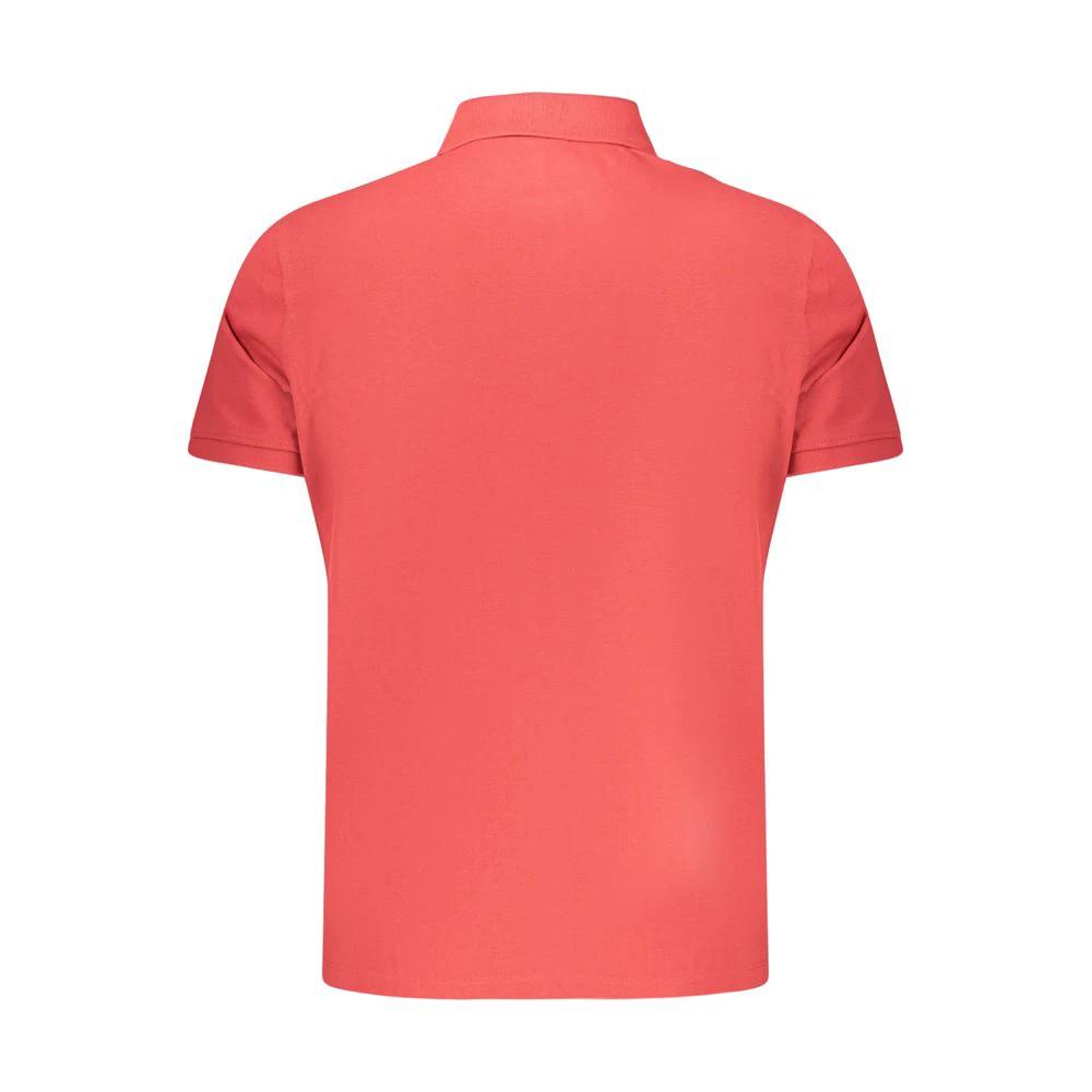 Timberland Red Organic Cotton Men Polo by Timberland