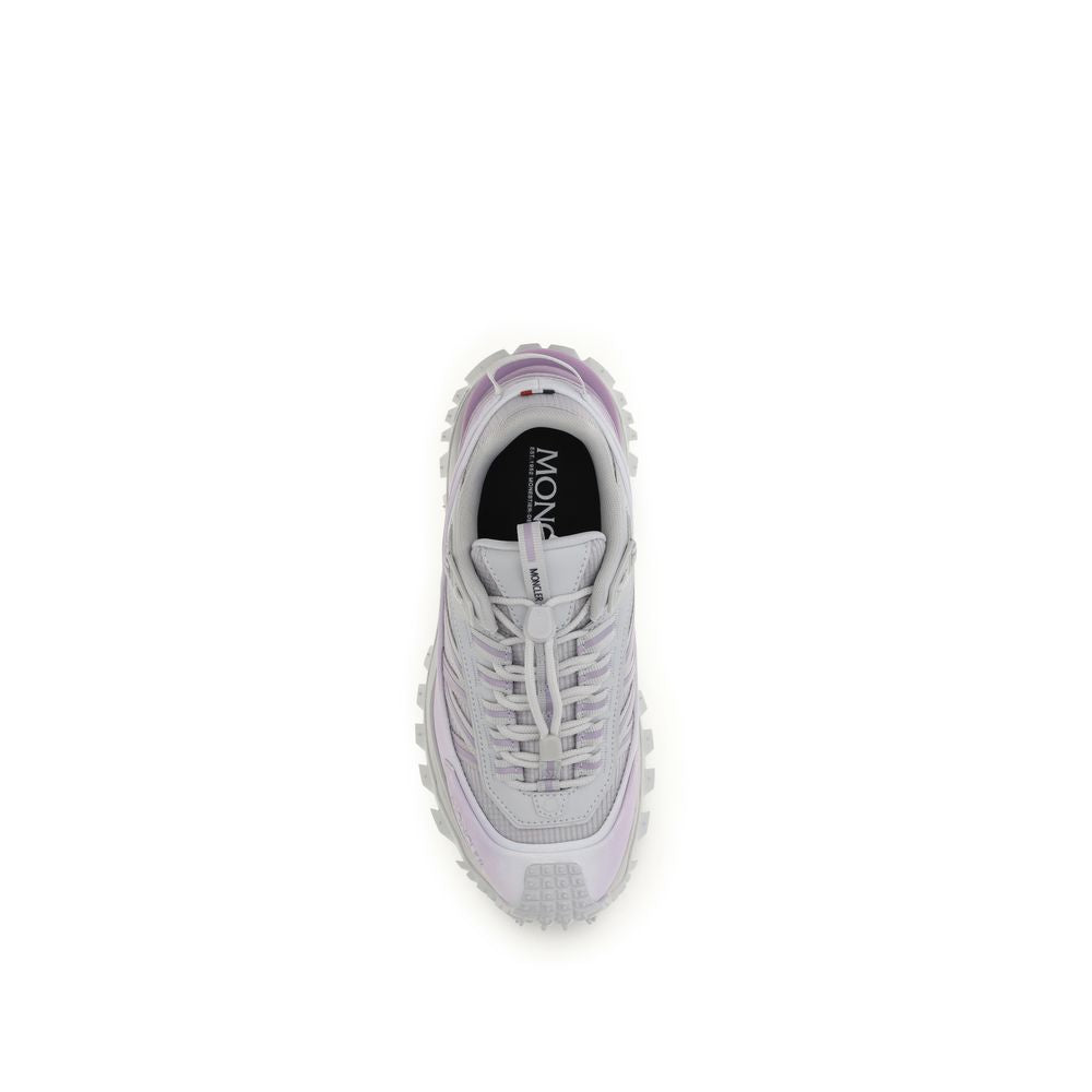 Moncler Purple Polyamide Athletic Sneakers by Moncler