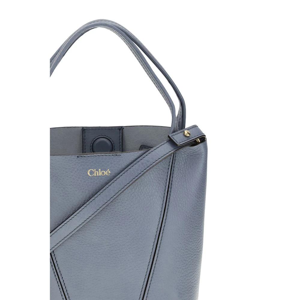 Chloé Blue Calf Leather Bos Taurus Shoulder Bag by Chloé