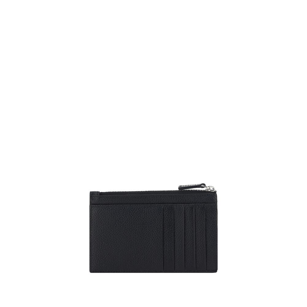 Balenciaga Black Calf Leather Bos Taurus Wallet