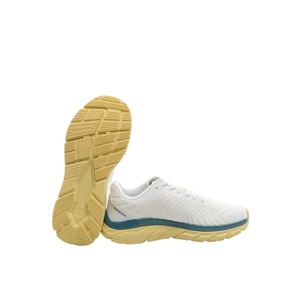 Sneakers Colmar Bicolore Blanc Jaune Pétrole – Authentique | HBPS Fashion