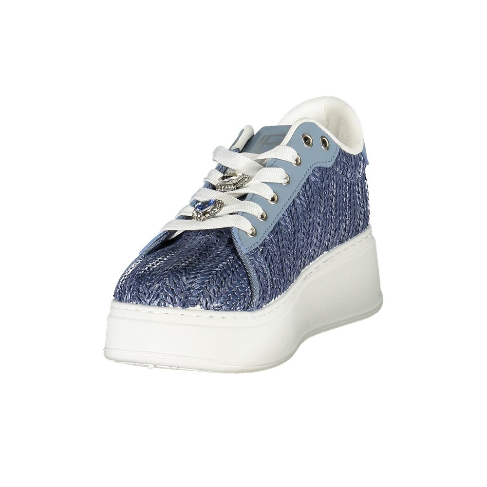 Baskets Laura Biagiotti femme en polyuréthane bleu – LA-43733