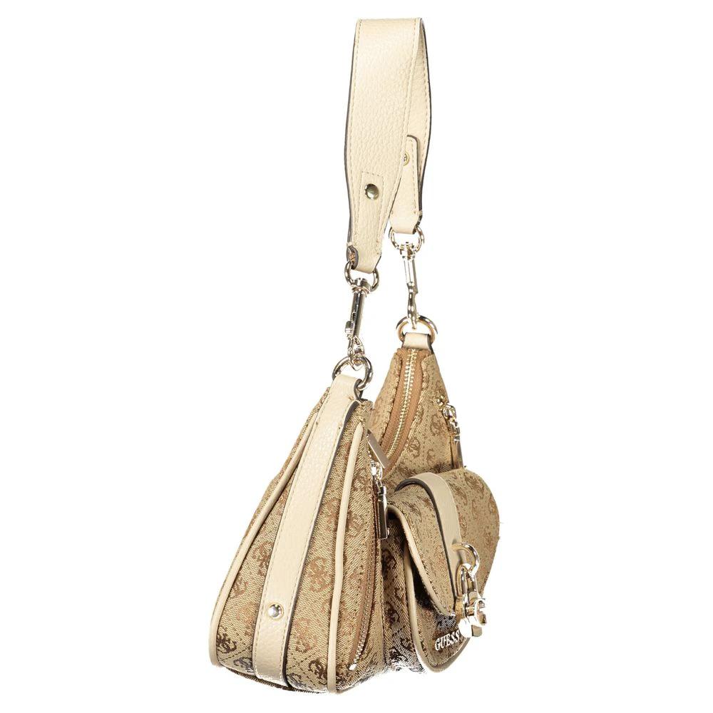 Guess Jeans Beige Poliuretano Women Handbag by Guess Jeans