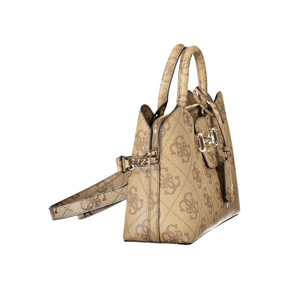 Guess Jeans Beige Polyethylene Handbag by Guess Jeans