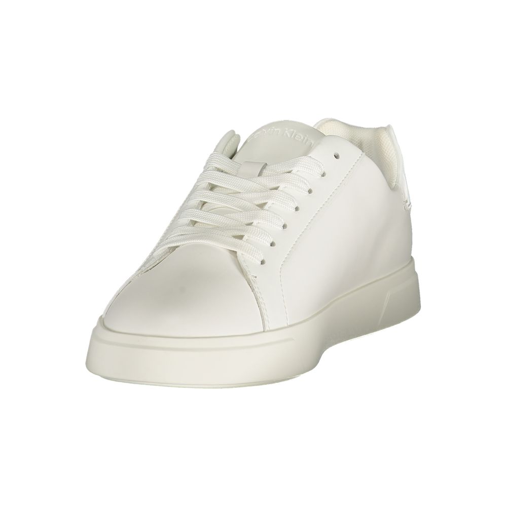 Baskets Calvin Klein femme en polyuréthane blanc – CA-44081