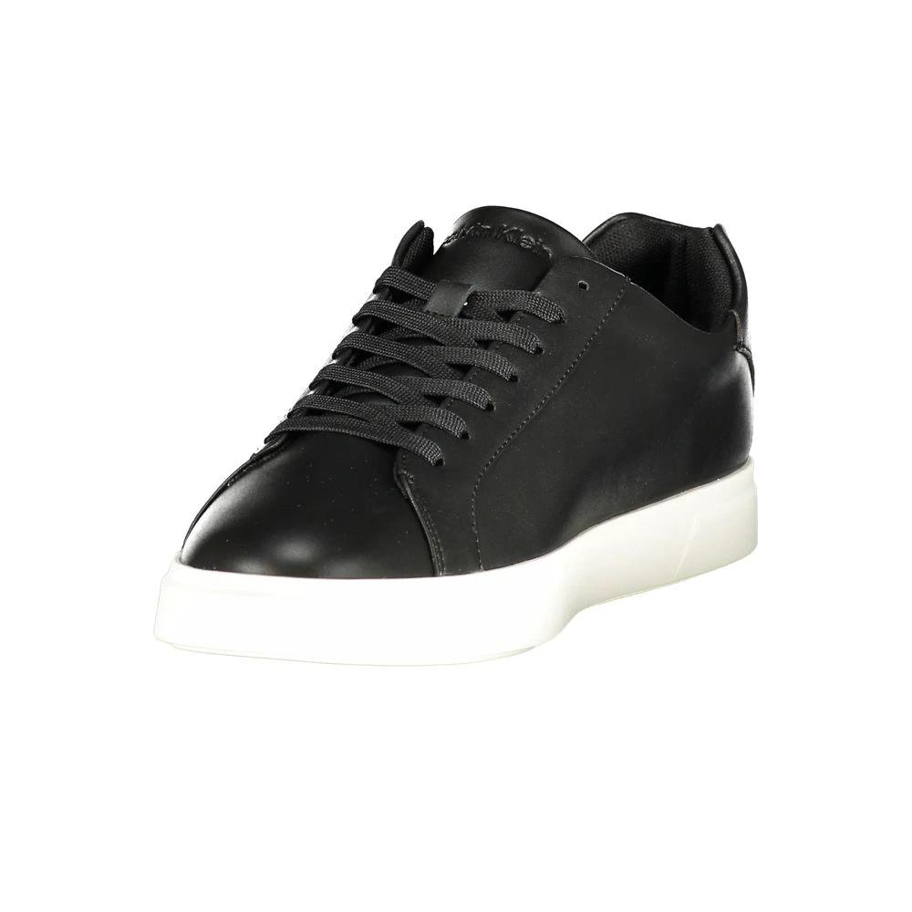 Calvin Klein Black Polyester Athletic Sneakers by Calvin Klein