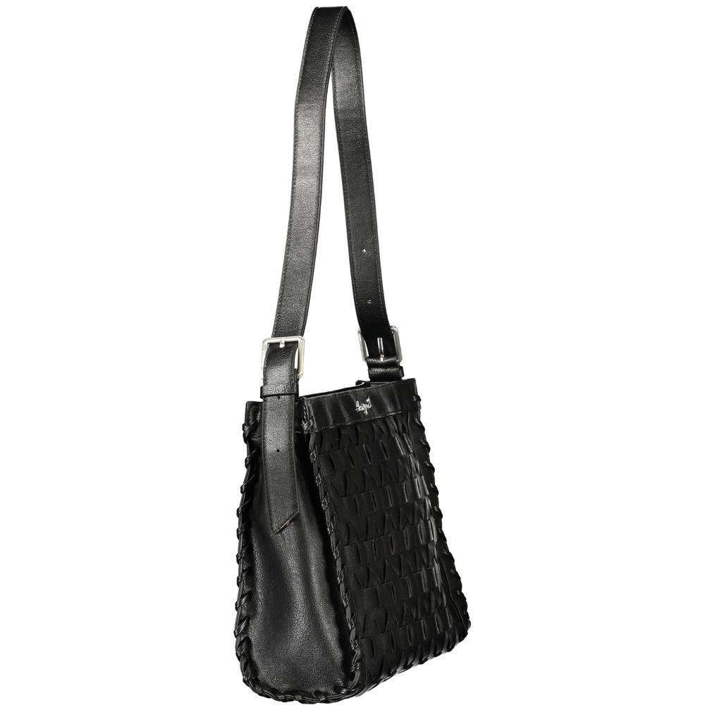 Sac porté épaule Desigual femme Argon Buxton en polyuréthane noir – DE-44127