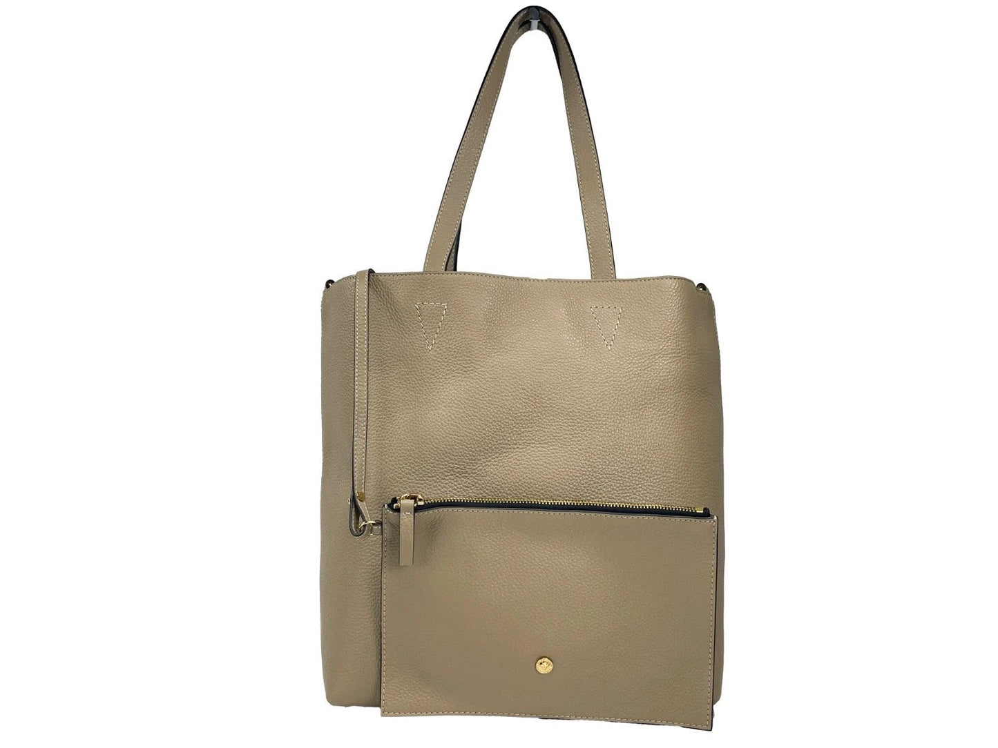 Versace Medusa Large Leather Tote Bag With Pouch by Versace