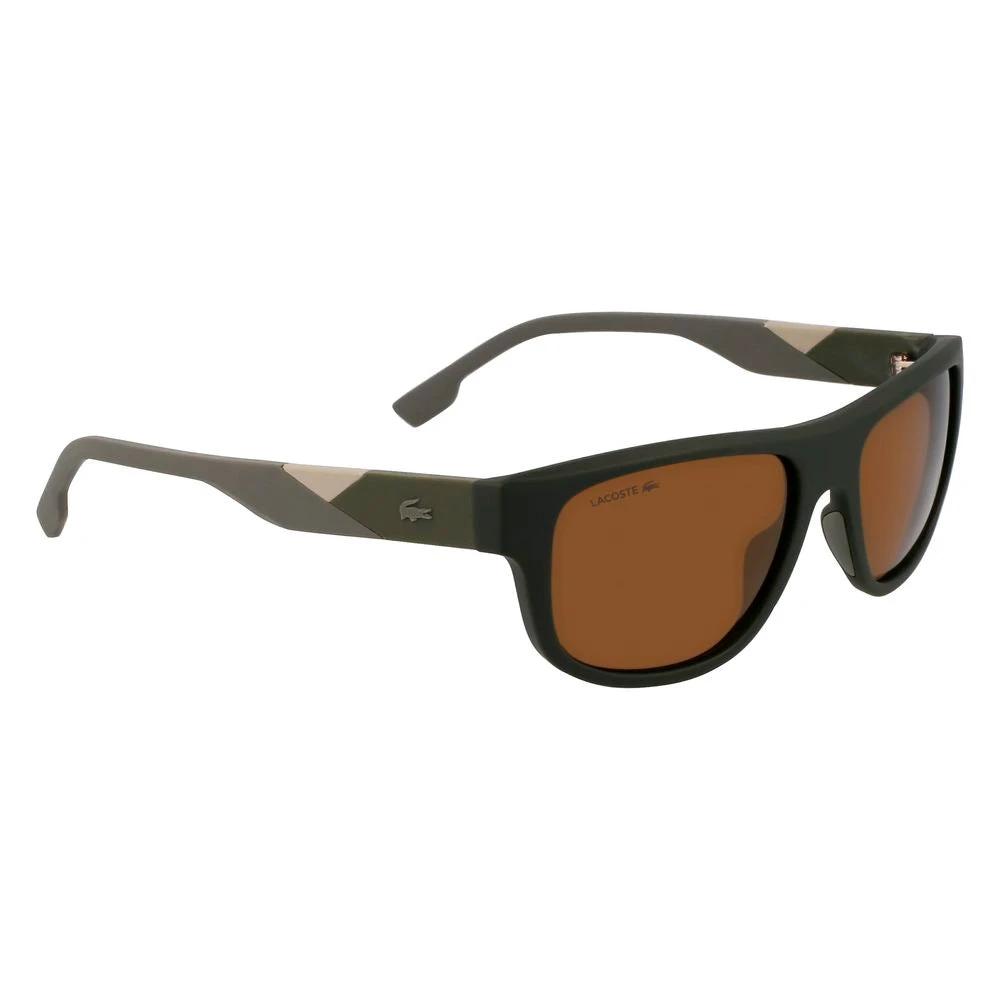 Lacoste Brown Injected Sunglasses by Lacoste