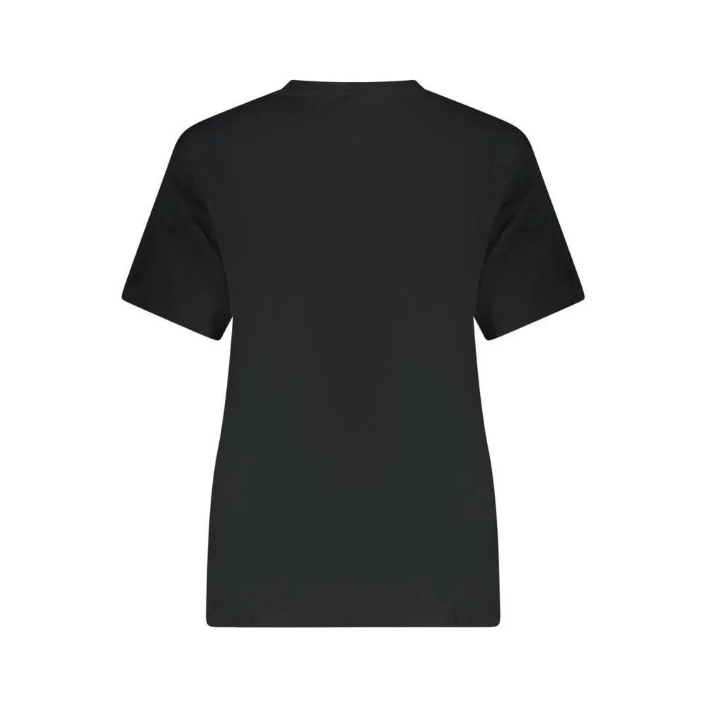 Converse Black Cotton Women's T-Shirt by Converse