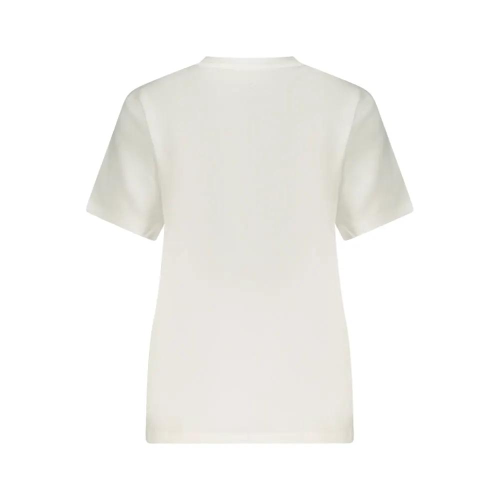 Converse White Cotton Womens T-Shirt by Converse