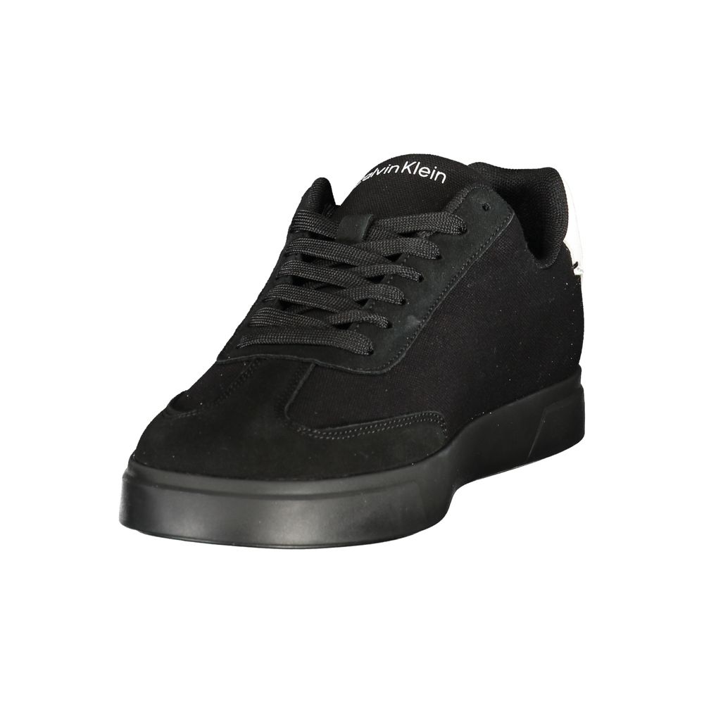 Calvin Klein Black Polyester Athletic Sneakers by Calvin Klein