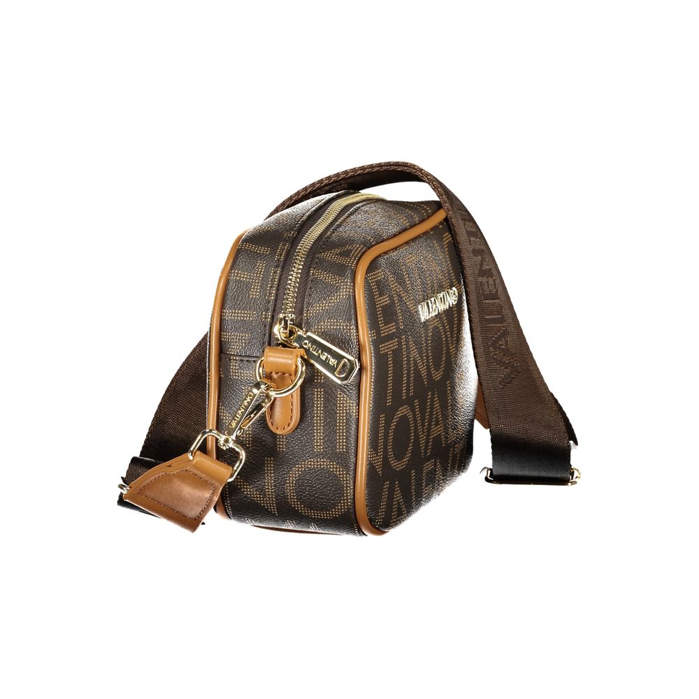 Valentino Brown Polyethylene Handbag