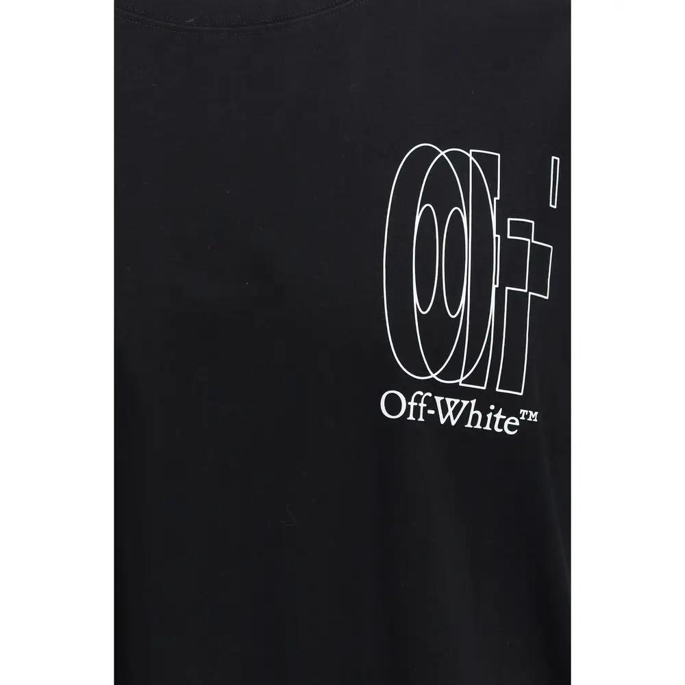 Off-White Black Cotton T-Shirt by Off-White