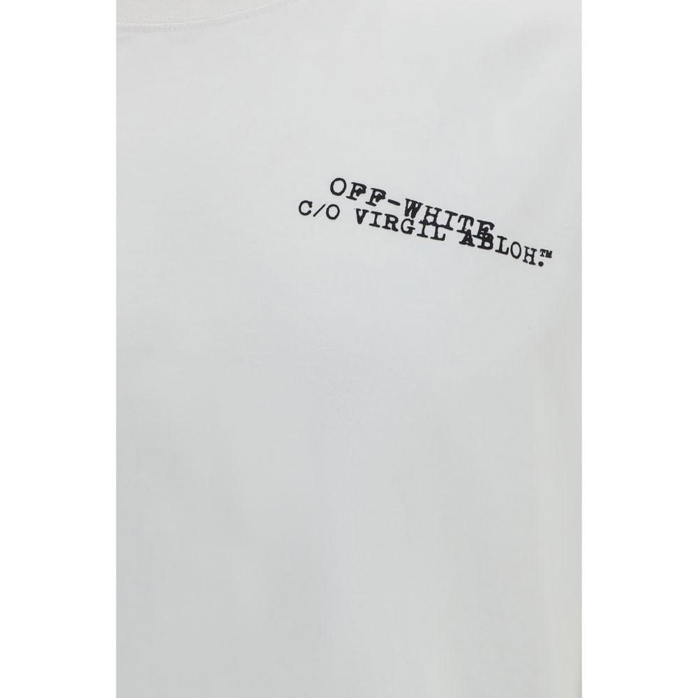 T-shirt Off-White Type Arrow Skate en coton blanc – OF-44MAA120S26J00K1001000