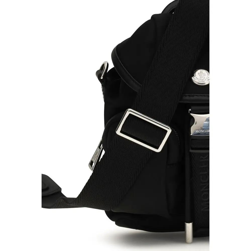 Moncler Black Polyamide Backpack by Moncler
